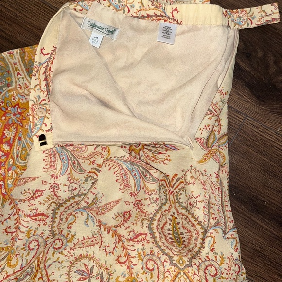 Coldwater Creek Paisley Midi Skirt - Picture 2 of 3